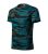 Camouflage póló unisex camouflage petrol S