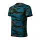 Camouflage póló unisex camouflage petrol M