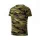 Camouflage póló gyerek zöld terepszín 122 cm/6 éves