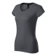 Exclusive póló női light anthracite S