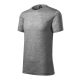 Merino Rise póló férfi sötétszürke melírozott 2XL