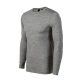 Merino Rise LS póló férfi sötétszürke melírozott XL