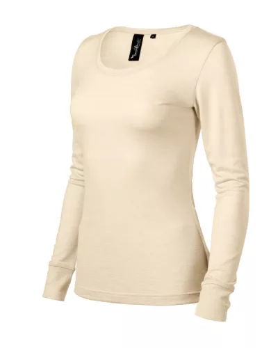 Merino Rise LS póló női mandula S