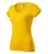 Fit V-neck póló női sárga XL