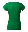 Fit V-neck póló női fűzöld XL