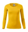 Fit-T LS póló női sárga 2XL