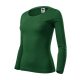 Fit-T LS póló női üvegzöld XS