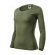 Fit-T LS póló női khaki L