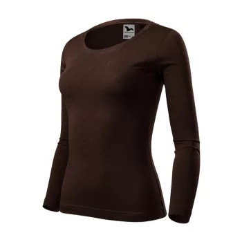Fit-T LS póló női kávé XS