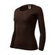 Fit-T LS póló női kávé XL