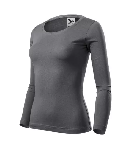 Fit-T LS póló női acélszürke XL