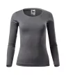 Fit-T LS póló női acélszürke XL