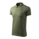 Single J. galléros póló férfi khaki XL
