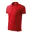 Pique Polo galléros póló férfi piros 4XL