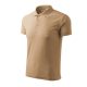Pique Polo galléros póló férfi homok 3XL