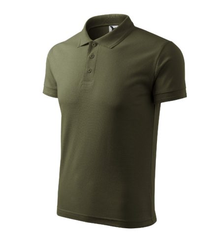 Pique Polo galléros póló férfi military M
