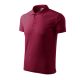 Pique Polo galléros póló férfi garnet 3XL