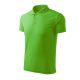 Pique Polo galléros póló férfi almazöld 3XL