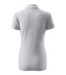 Pique Polo galléros póló női világosszürke melírozott 2XL