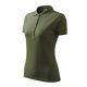 Pique Polo galléros póló női khaki 2XL