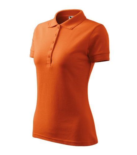 Pique Polo galléros póló női narancssárga 2XL