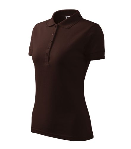 Pique Polo galléros póló női kávé 2XL