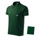 Cotton galléros póló férfi dark green M