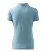 Cotton galléros póló női égszínkék 2XL