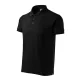 Cotton Heavy galléros póló férfi fekete 3XL