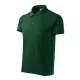 Cotton Heavy galléros póló férfi dark green S