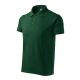 Cotton Heavy galléros póló férfi dark green M