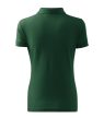 Cotton Heavy galléros póló női dark green 2XL