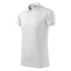 Victory galléros póló unisex fehér L