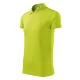 Victory galléros póló unisex lime S