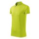 Victory galléros póló unisex lime L
