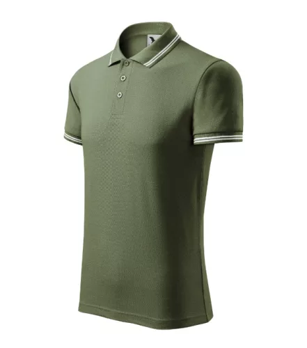 Urban galléros póló férfi khaki 3XL