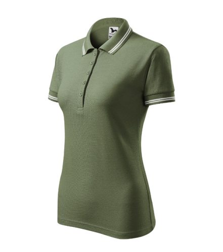Urban galléros póló női khaki S