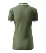 Urban galléros póló női khaki 2XL
