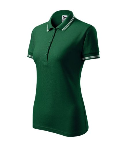 Urban galléros póló női dark green L