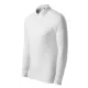 Pique Polo LS galléros póló férfi fehér XL