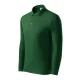 Pique Polo LS galléros póló férfi üvegzöld S