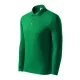 Pique Polo LS galléros póló férfi fűzöld 2XL