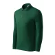 Pique Polo LS galléros póló férfi dark green S