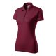 Single J. galléros póló női garnet XL