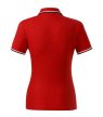 Focus galléros póló női piros XL