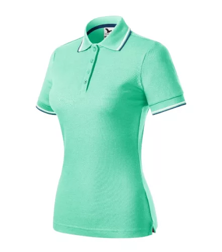 Focus galléros póló női menta XS