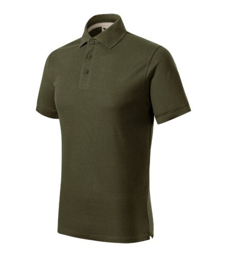 Prime (GOTS) galléros póló férfi military M
