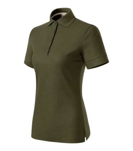 Prime (GOTS) galléros póló női military 2XL