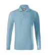 Pique Polo LS galléros póló gyerek égszínkék 146 cm/10 éves