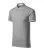 Perfection plain galléros póló férfi sötétszürke melírozott 2XL